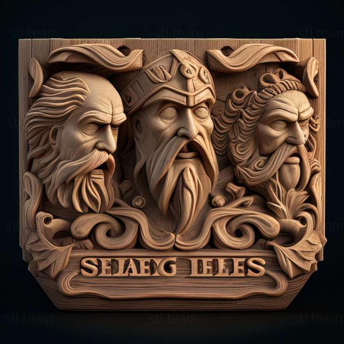 3D model Sea Legends 2020 game (STL)